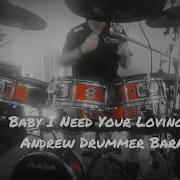 Baby I Need Your Loving Human Nature Cover Andrew Barnes