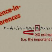 DIFFERENCE IN DIFFERENCES Econometrics Maths With Meg
