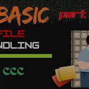 What Is File Handling In QBasic Introduction Video Codecoffeecircuit Programming Qbasic Fyp
