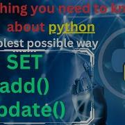 Add Elements To Set Using Add And Update Methods In Python Python Set Pythonforbeginners