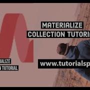 Materialize Css Collection Tutorial Working Example