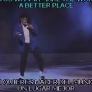 Michael Jackson Man In The Mirror En Vivo Subtitulado En Español E Ingles