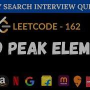Find Peak Element Leetcode 162 Binary Search JavaScript Solution