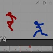 24 FPS Stickman Fight Scene Tutorial Part 2 Of 4