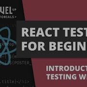1 Introduction To Testing With Jest React Testing For Beginners
