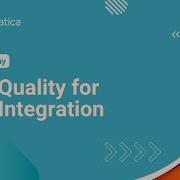 Data Quality For Data Integration
