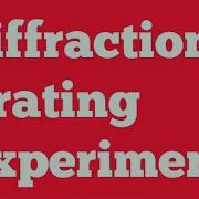 Diffraction Grating Experiment Wavelength Determination Spectrometer Mercury Lamp