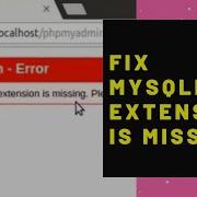 How To Fix MySqli Extension Is Missing Error From Ubuntu