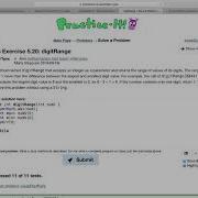 Exercise 5 20 DigitRange Java Tutorial Practice It