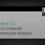 CytoSolver Fitting Paced And Unpaced Cardiomyocytes