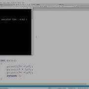 C Pattern Printing Programs X Shape Explained Must Watch English