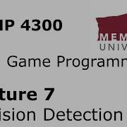 COMP4300 Game Programming Lecture 07 AABB Collision Detection Resolution