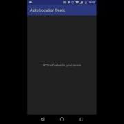 Android Location Dialog Demo