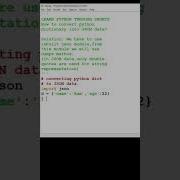 How To Convert Python Dictionary Into Json Data Shorts Python Json Dicttojsonconversioninpython