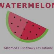 Pure Css Watermelon Shape