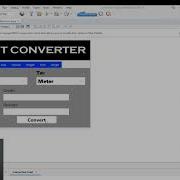 Unit Converter Java Netbeans