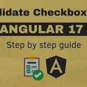 How To Validate Checkbox Selection In Angular 17