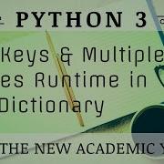 Input Keys Multiple Values Runtime In Dictionary