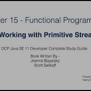 Functional Programming Part 13 Primitive Streams Java 11 Certification