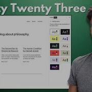Twenty Twenty Three Theme Tutorial Create A Website