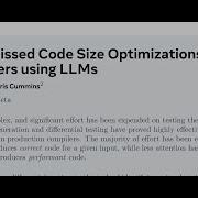Finding Missed Code Size Optimizations In Compilers Using LLMs