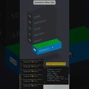 Isometric Menu Bar In Html And Css Html Css Codevik Javascript Js