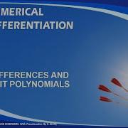 CHP5V3 Finite Differences And Direct Fit Polynomials