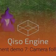 Qiso Isometric Game Engine Camera Follow Mode Demo