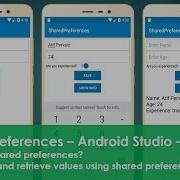 Shared Preferences Android Studio Java