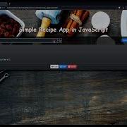 Simple Recipe App In JavaScript DEMO