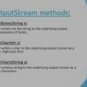 75 DataOutputStream Class