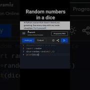 Random Numbers In A Dice Program Python Coding Pythonessperspective