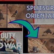 Ориентация на разделенный экран Call Of Duty