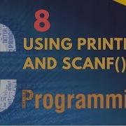 C Programming Tutorial In Hindi 8 Printf And Scanf Functions