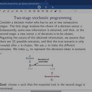 Lecture 21 Stochastic Programming And Benders Decomposition