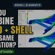 Can You MIX SOLID And SHELL Elements In FEA Simulation Real Proof