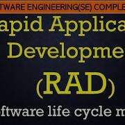 L11 Rapid Application Development RAD Model Software Life Cycle Models Software Engineering