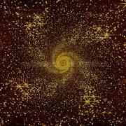Glittering Gold Lights Tunnel Animation 4K Loop Video Motion Background Fibonacci Spiral