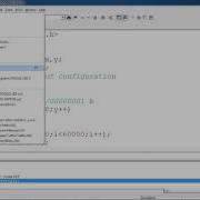 Программа для мигания светодиодов с использованием Keil и Proteus
