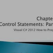 Control Statements In C Part 1