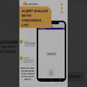 How To Create An Alert Dialog With A Checkbox List In Android Tutorial Tech Android Alert Dialog