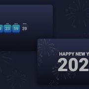 New Year Countdown 2020 HTML CSS JavaScript