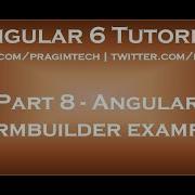 Angular Formbuilder Example
