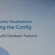 Community Visualizations What S In The Config