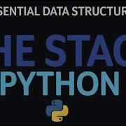 How To Build A STACK Data Structure In PYTHON Easy