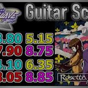 GITADORA GuitarFreaks Rosetta Stone Guitar Bass Scores