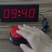 4 Digit LED 10 Second Timer Stopwatch With Button For Interactive Games Competitions Training