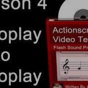4 Actionscript 3 0 Sound Programming Video Textbook Flash CS4 CS5 MP3 Tutorials