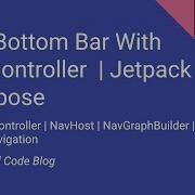 App Bottom Bar With NavController Jetpack Compose Material3