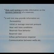 Well Testing 01 YouTube